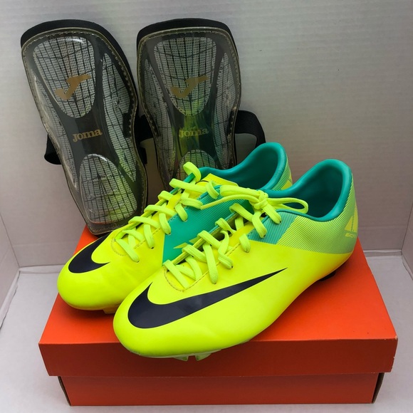 Nike Other - NIKE kids shoes 5.5Y with shin guards